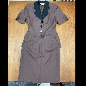 Vintage DIOR Suit Womens Size M